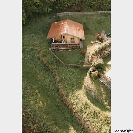 Das Paradieschen Edlitz - Stilvolles Blockhaus Mit Kamin المظهر الخارجي الصورة